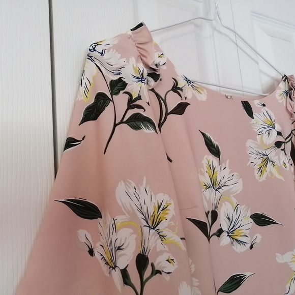 Ann Taylor Pink Lilly Dress (2)  💮🌴 - Picture 3 of 6